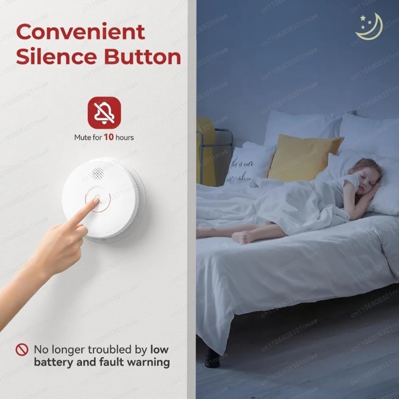 High quality-8pack,Hardwired I - Smoke Detector Interconnected avaliação e preço