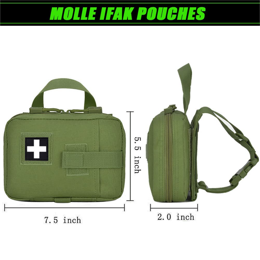 New Molle Rip Away Ifak Pouch  - First Aid Bag Kit avaliação e preço