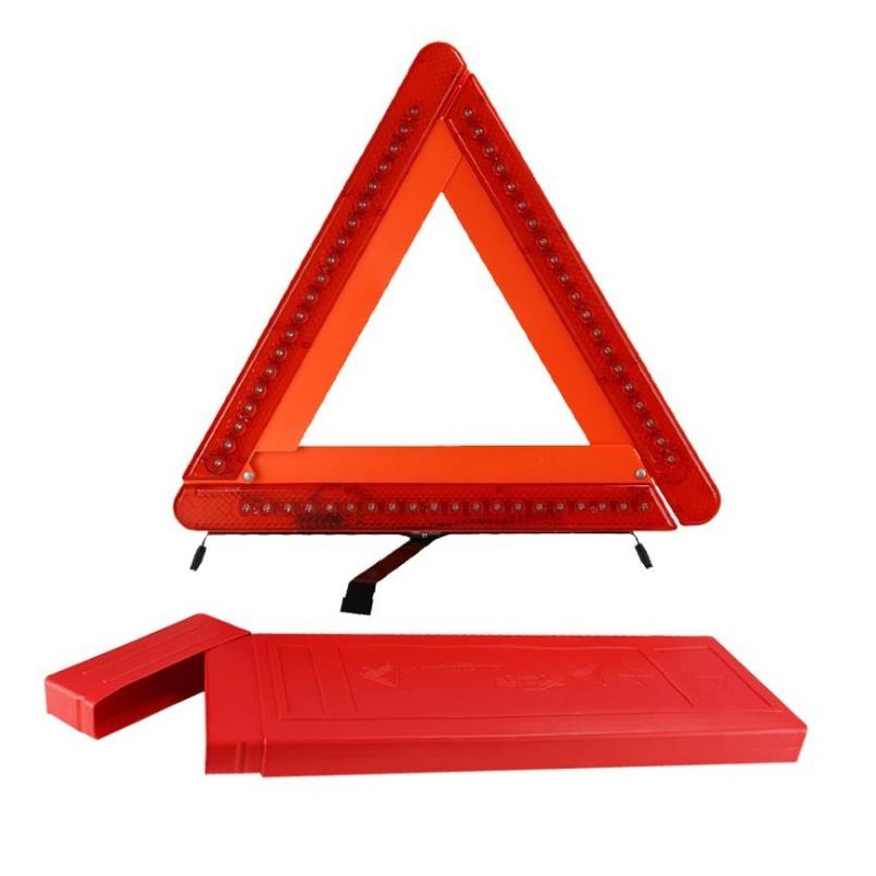 Foldable LED Warning Triangle  - Emergency Exit Sign avaliação e preço