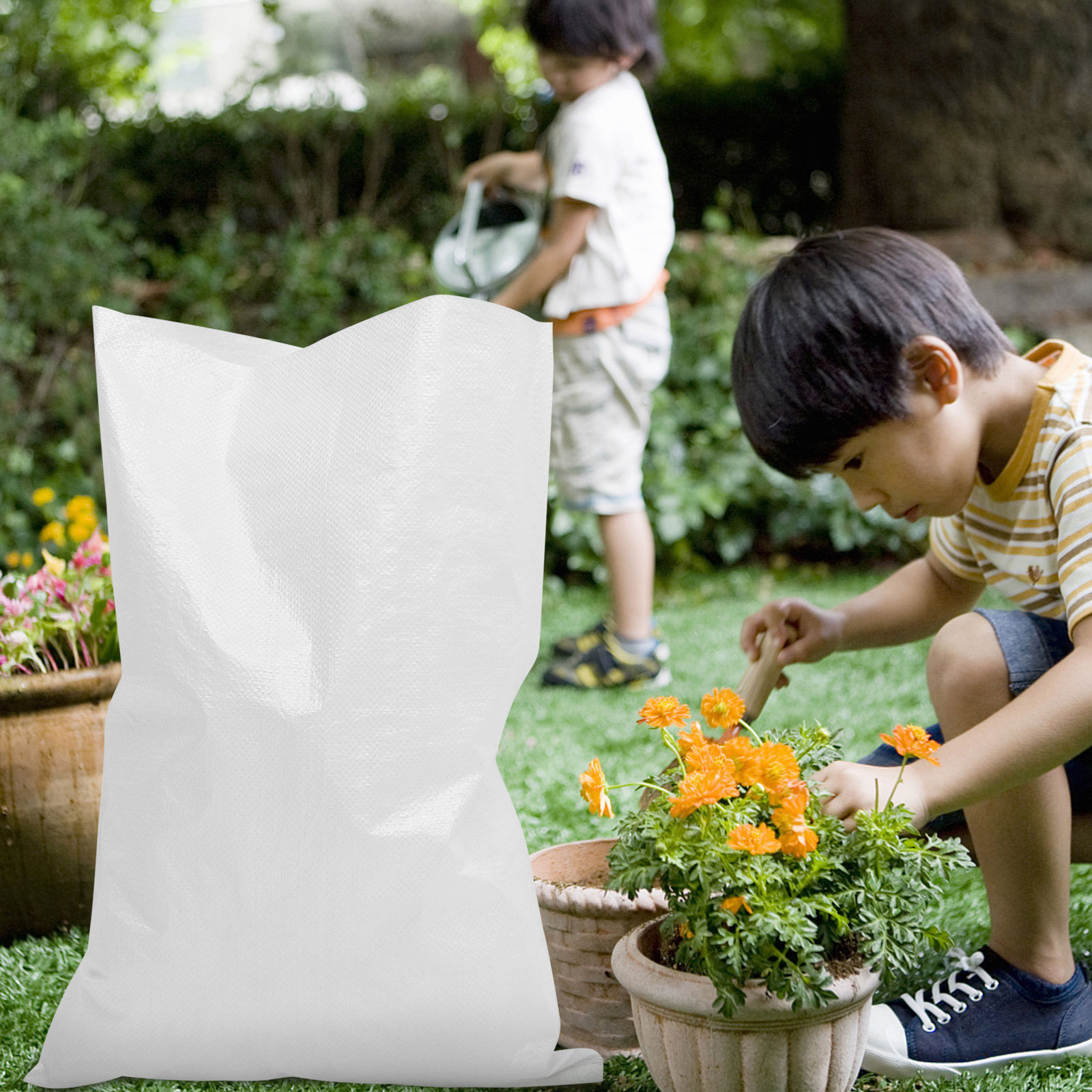 5Pcs Waterproof Woven Sandbags - Flood Barrier Bag avaliação e preço