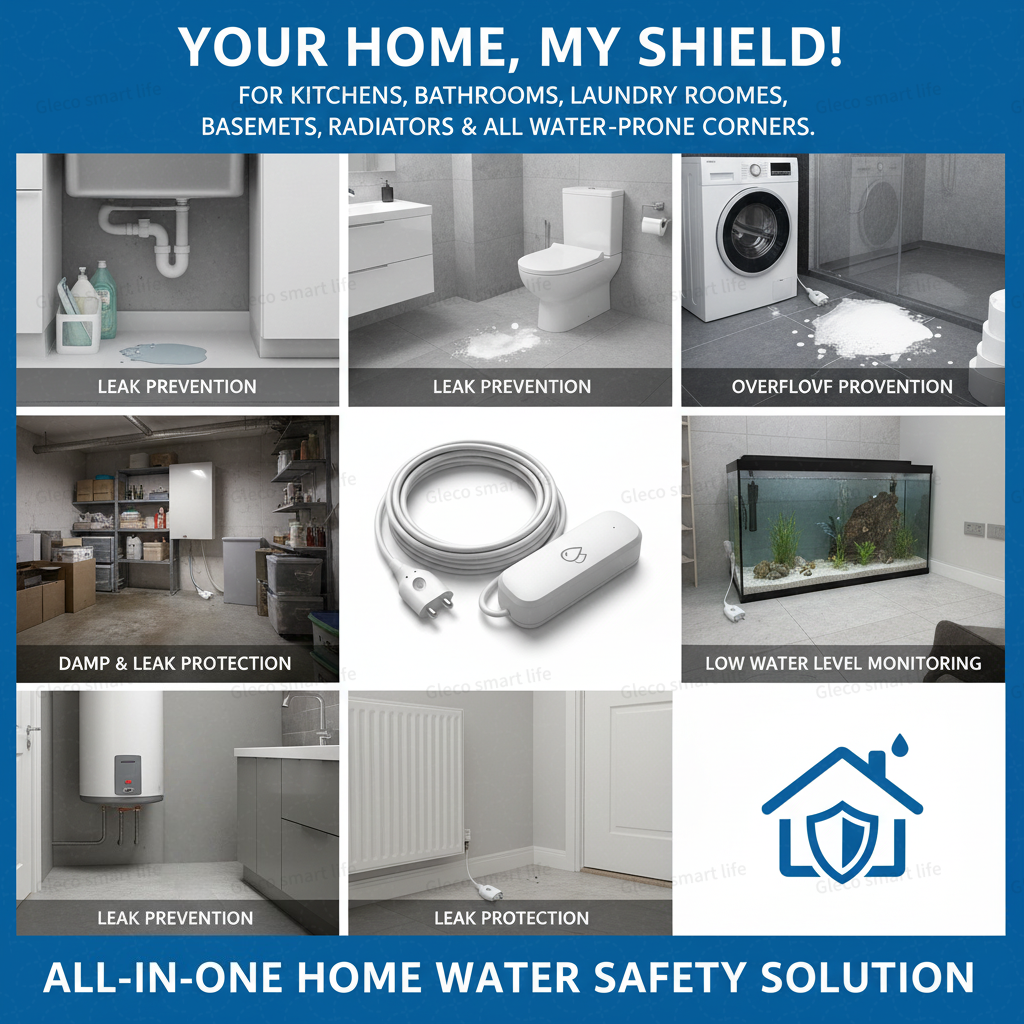 Tuya Zigbee Water Leak Sensor  - Water Alarm Sensor avaliação e preço