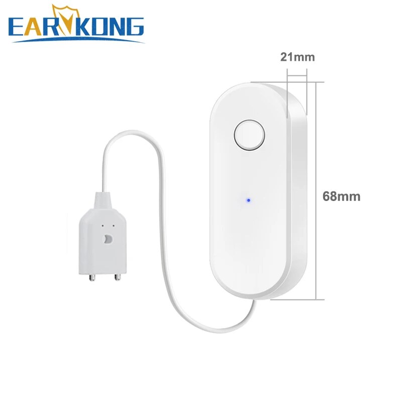 Tuya WiFi Smart Water Leak Sen - Water Alarm Sensor avaliação e preço