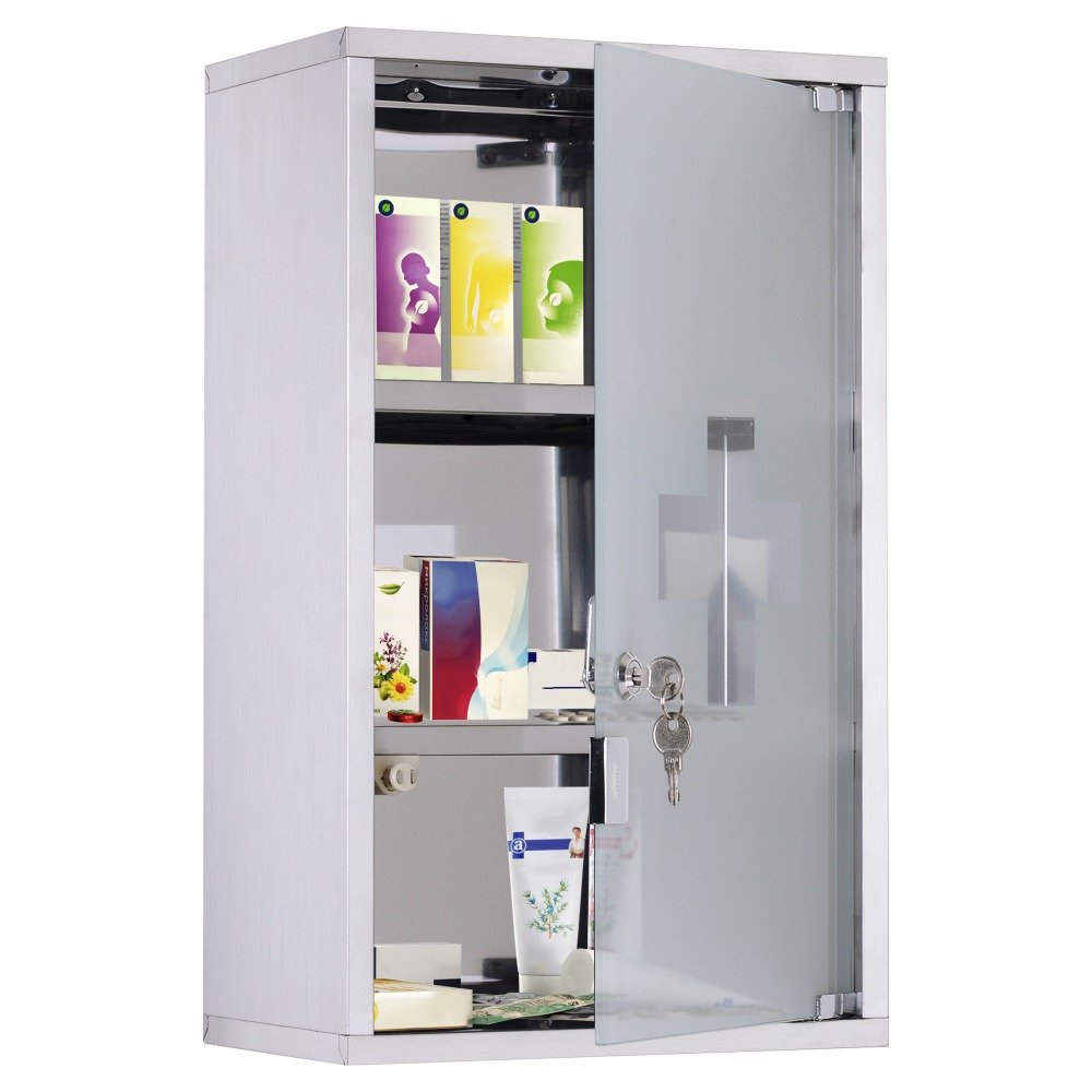 kleankin Wall Medicine Cabinet - Medicine Cabinet Lock avaliação e preço