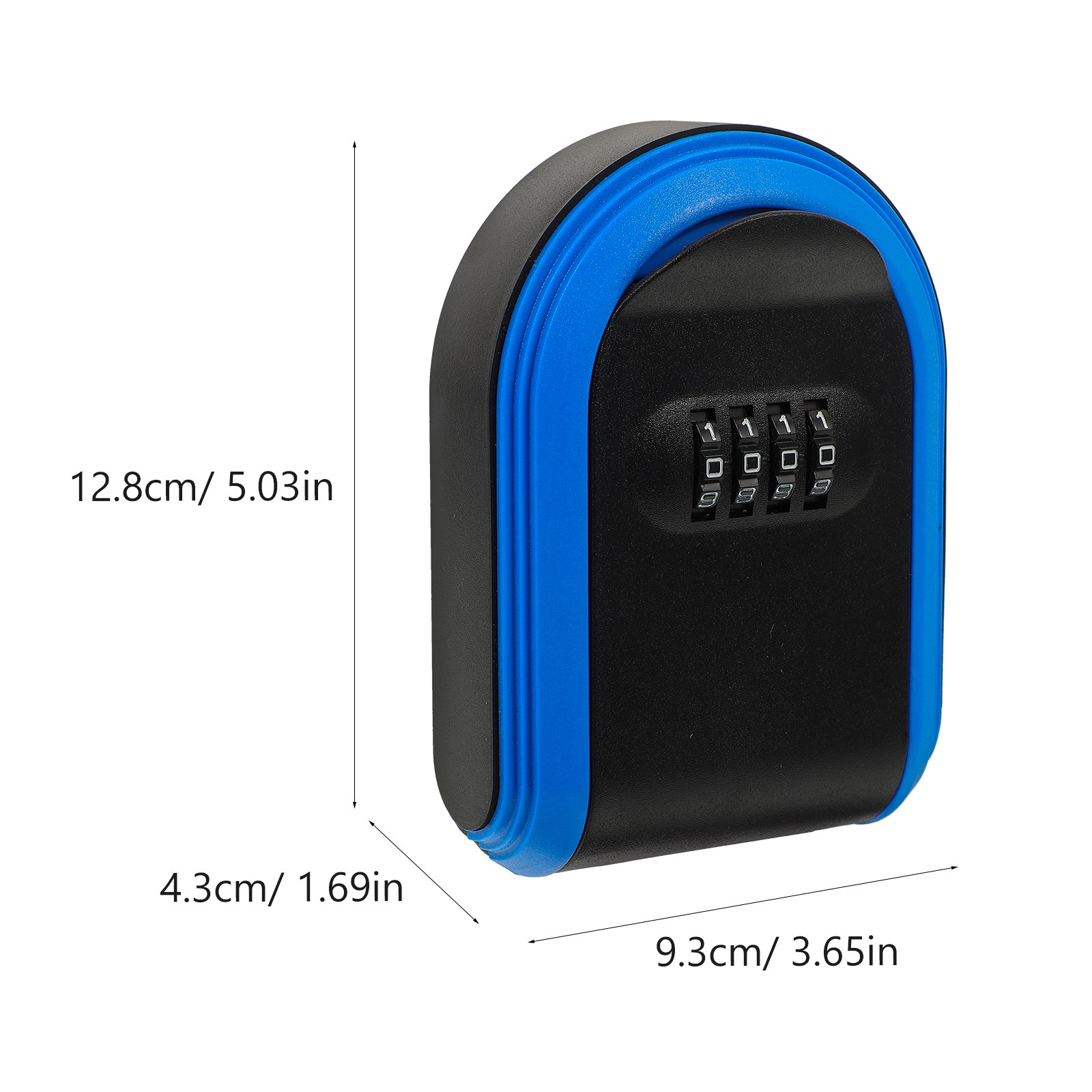 Key Lock Box Wall Mount Plasti - Lockbox Key Secure avaliação e preço