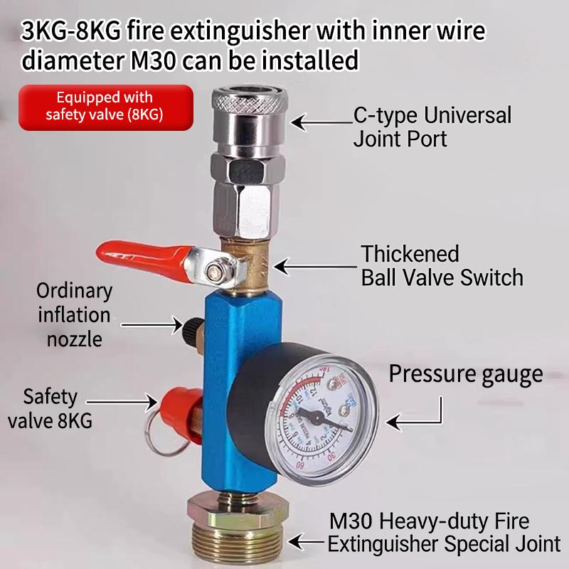 Small Air Tank Pressure Adapte - Fire Extinguisher Small avaliação e preço